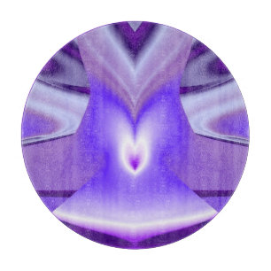 Träume von lila Blume Schneidebrett