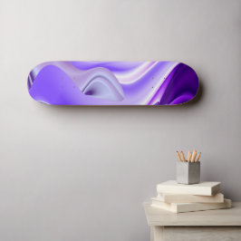 Träume von lila Blume Skateboard