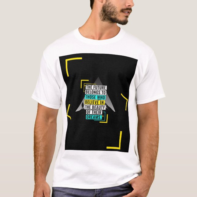 Träume von morgen T-Shirt (Vorderseite)