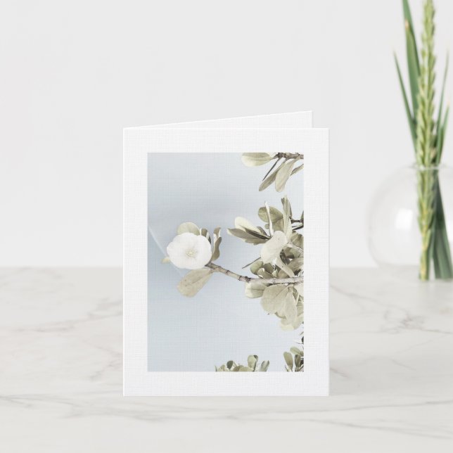 Träume von Puerto Rico Dankeskarte (Vorderseite)