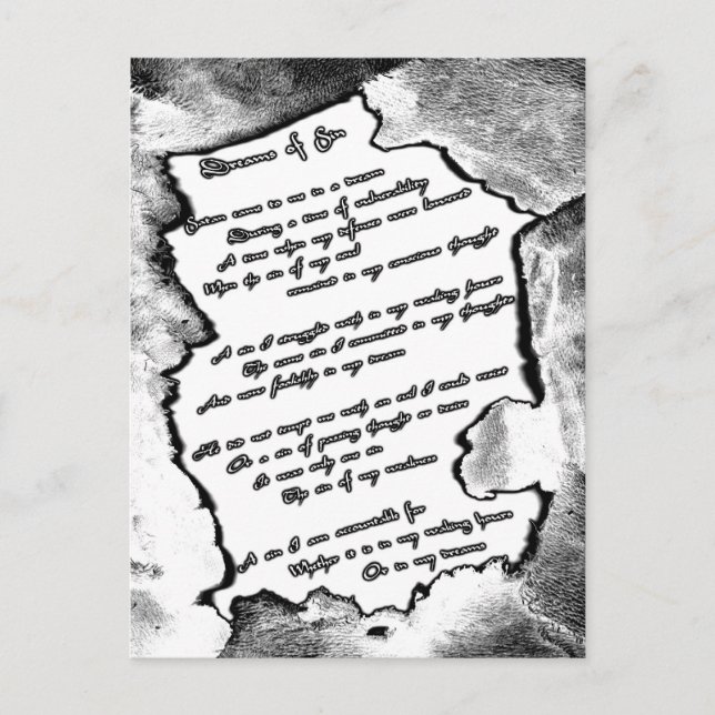 Träume von Sin Postkarte (Vorderseite)