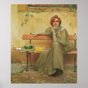 Träume von Vittorio Matteo Corcos 1896 Poster