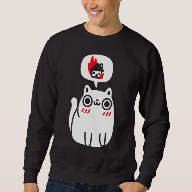 Träume von Zerstörung Sweatshirt (Vorderseite)