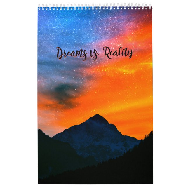 Träume vs Realität Kalender (Titelbild)