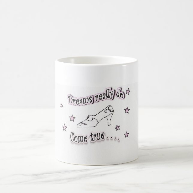 Träume wirklich kommen wahr kaffeetasse (Mittel)
