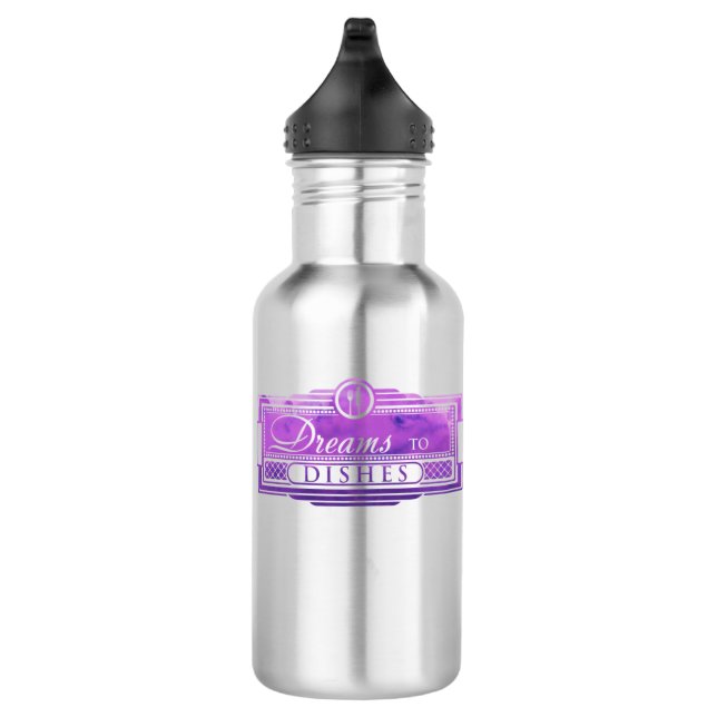 Träume zu Geschirr Wasserflasche (Rechts)