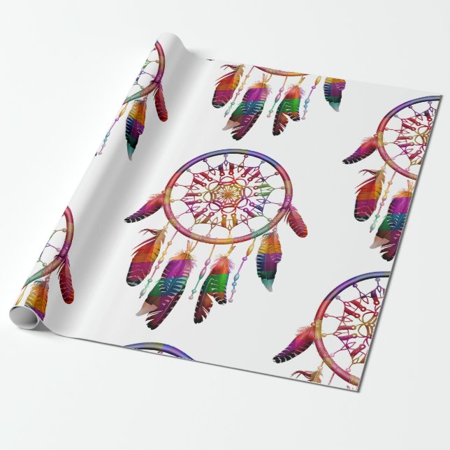 TRÄUMEFÄNGER GESCHENKPAPIER (Ungerollt)