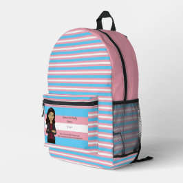 TräumeInRealitätComics decken Kunst ab Bedruckter Rucksack