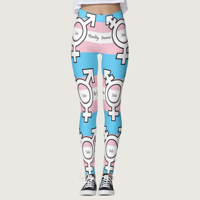 TräumeInRealitätComics decken Kunst ab Leggings (Vorderseite)