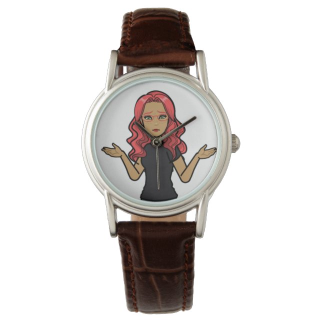 TräumeIntoRealityComics Ashlyn Tempest Cover Art Armbanduhr (Vorderseite)