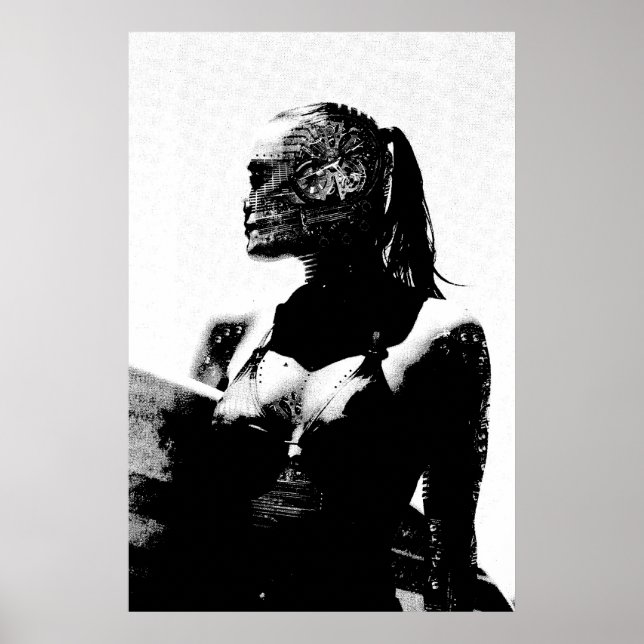 Träumen Androiden vom Surfen? Poster (Vorne)