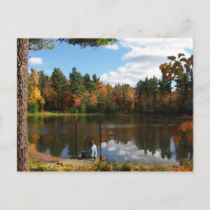 Träumen auf der Dock Postcard Postkarte