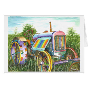 Träumen des alten Traktors