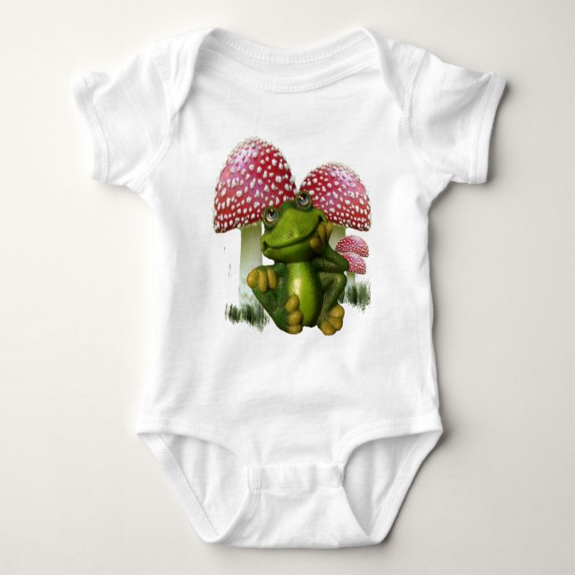 Träumen des Frosches Baby Strampler (Vorderseite)