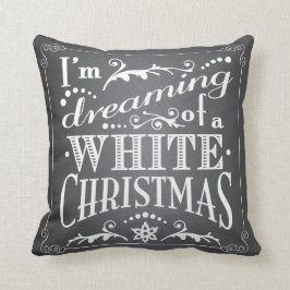 Träumen eines Weihnachtsfeiertages Kissen