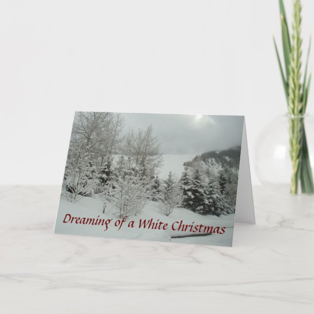 Träumen eines weißen Weihnachten (Vorderseite)