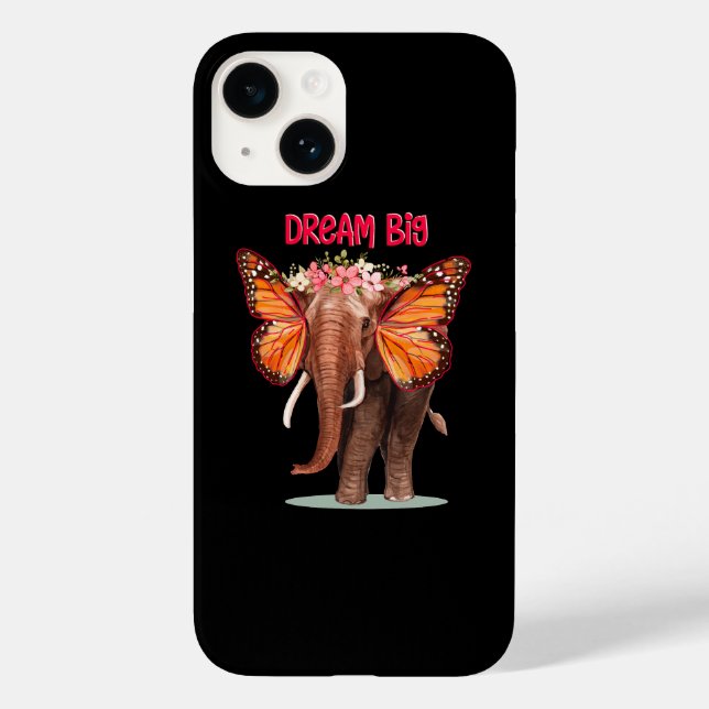 Träumen groß wie ein Elefant Inspiration Case-Mate iPhone Hülle (Rückseite)