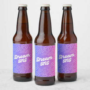 Träumen Große Inspiration Bierflaschenetikett