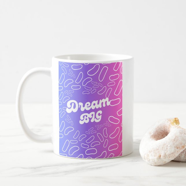 Träumen Große Inspiration Kaffeetasse (Mit Donut)