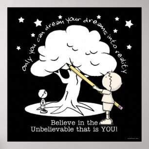 Träumen in der Realität Kleiner Junge, Big Dreams  Poster