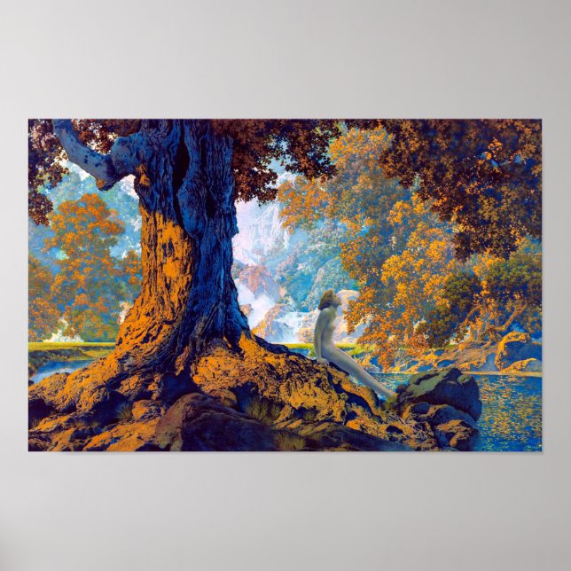 Träumen | Maxfield Parrish | Poster (Vorne)