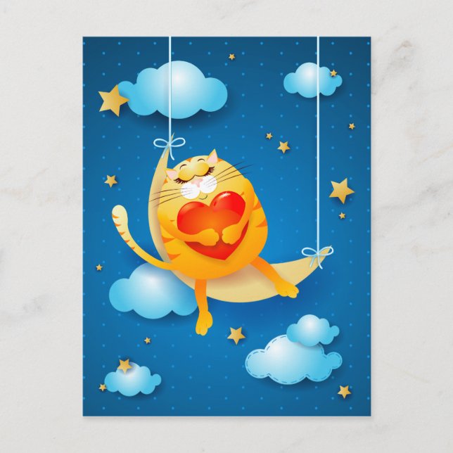 Träumen Postkarte (Vorderseite)