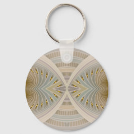 Träumen Sie in einem Traum Pastel Abstrakt Chevron Schlüsselanhänger