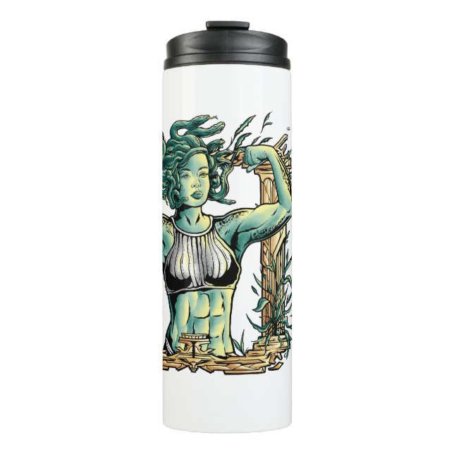 Träumen Sie nicht davon - trainieren Sie es! Fitne Thermosbecher (Vorderseite)