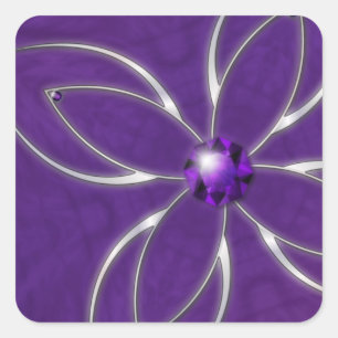 Träumen Sie von Amethyst Stickers