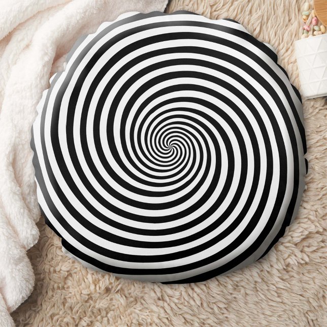 Träumen Sie von Ihrer Hypnose Spiral Round Pillow Rundes Kissen (Ideal for adding a pop of excitement to your couch, bed, or lounge area!)