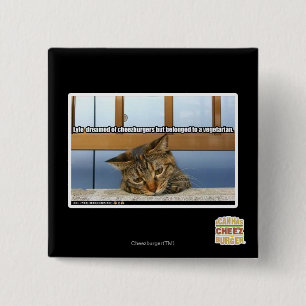 Träumen von Cheesburgers Button