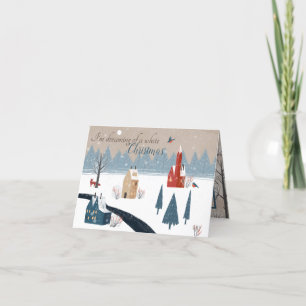 Träumen von einem weißen Weihnachten - Rustikales