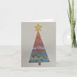 Träumen von einer "Blue Christmas Card" Feiertagskarte