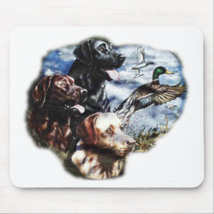 Träumen von Enten-Jagd Mousepad