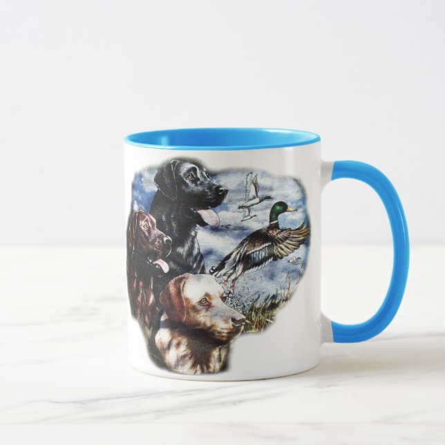 Träumen von Enten-Jagd Tasse (Rechts)