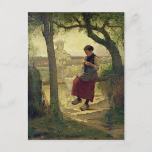 Träumen von ihrer Liebe, 1901 Postkarte