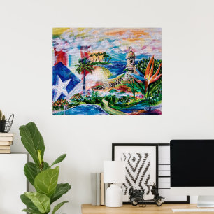 Träumen von Puerto Rico Poster