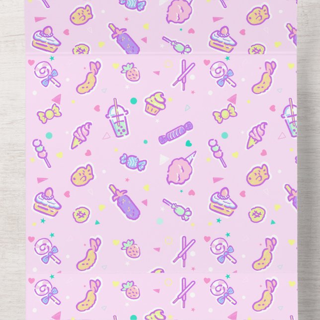 Träumen von Sommersnacks All In One Einladung (Innen Oben)