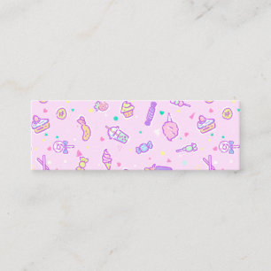 Träumen von Sommersnacks Mini Visitenkarte