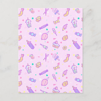 Träumen von Sommersnacks Postkarte