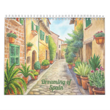 Träumen von Spanien | 2026 Aquarell-Reisekunst