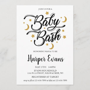 Träumen von Sternen und Monden Einladung