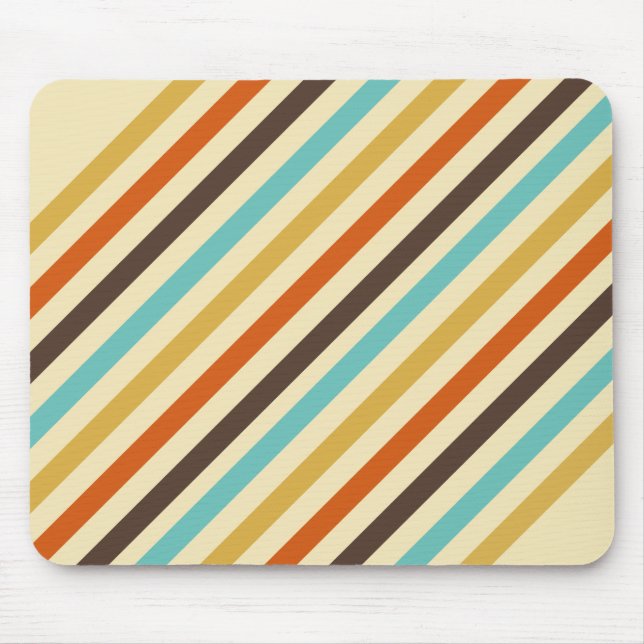 Träumend 70er Retro Mousepad (Vorne)