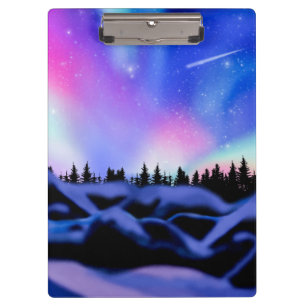 Träumende Lichter Klemmbrett