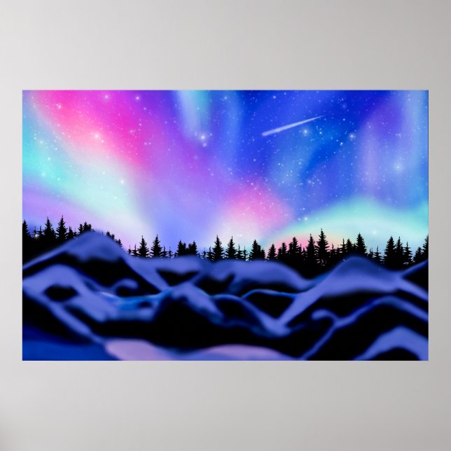Träumende Lichter Poster (Vorne)