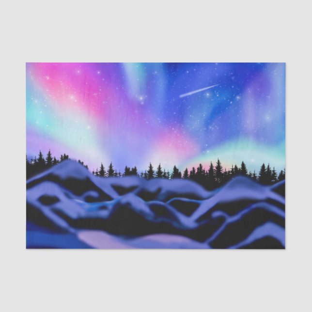 Träumende Lichter Seidenpapier (Vorderseite)