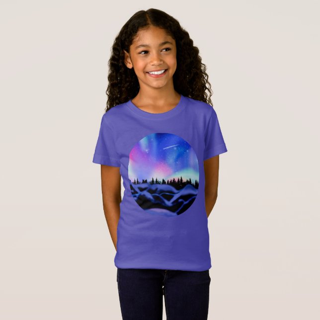Träumende Lichter T-Shirt (Vorne ganz)