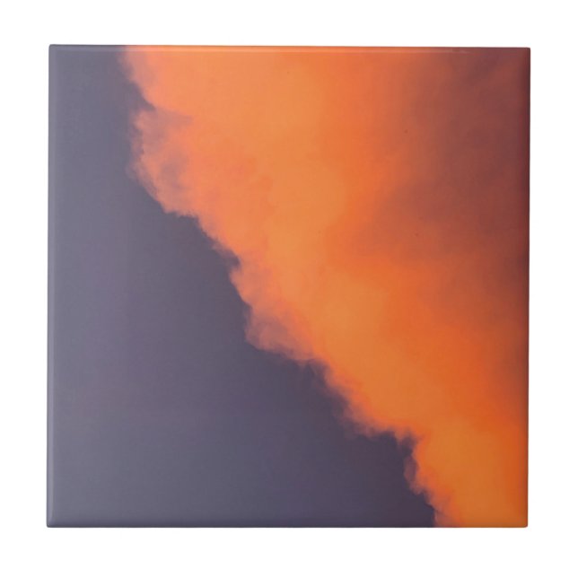 Träumende, magische Wolken in traumhaften, magisch Fliese (Vorderseite)