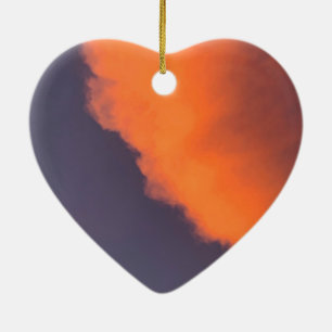 Träumende, magische Wolken in traumhaften, magisch Keramik Ornament