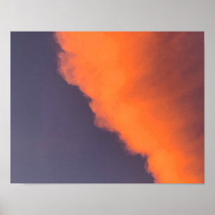 Träumende, magische Wolken in traumhaften, magisch Poster